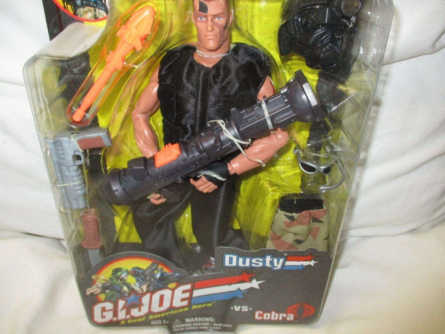 Vintage G.i. Joe Dusty Vs. Cobra