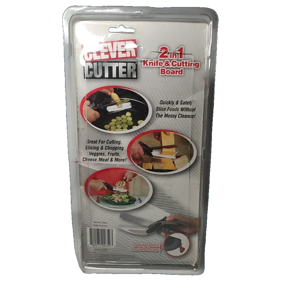 Clever Cutter 2 in 1 Knife and Cutting Board CV011124 As Seen On TV