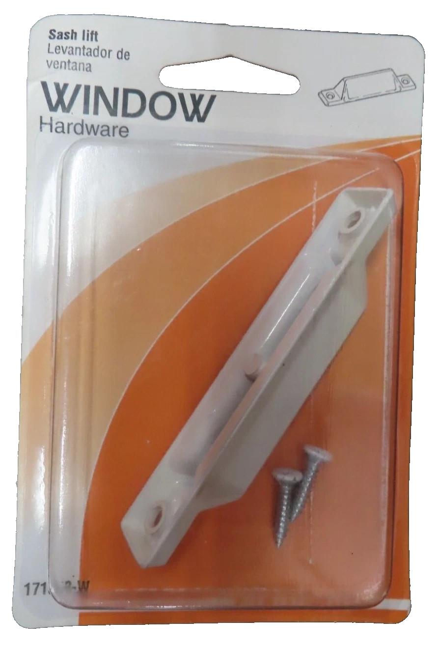 Wood Window Sash Lift White, Slide-Co # 171568-W