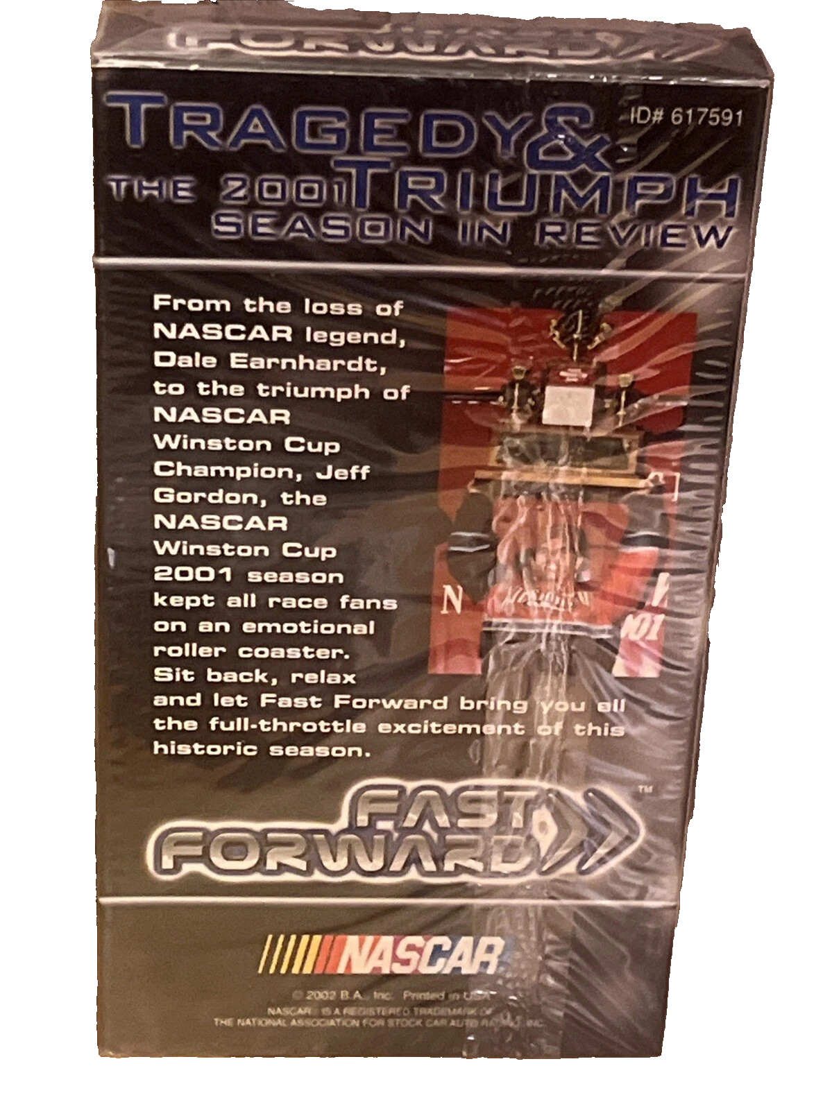 VHS NASCAR Fast Forward - A Full-Throttle Look At The 2001 NASCAR Winston Cup