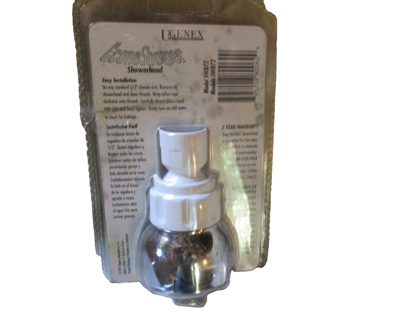 Ugenex Econo Showerhead Model SW-872