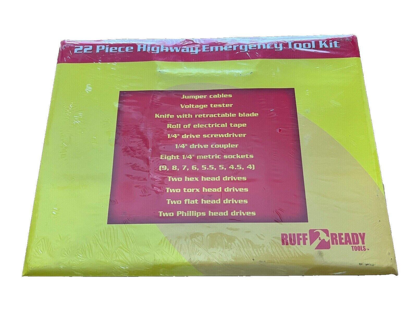 Emergency Highway Tool Kit - 22 Piece