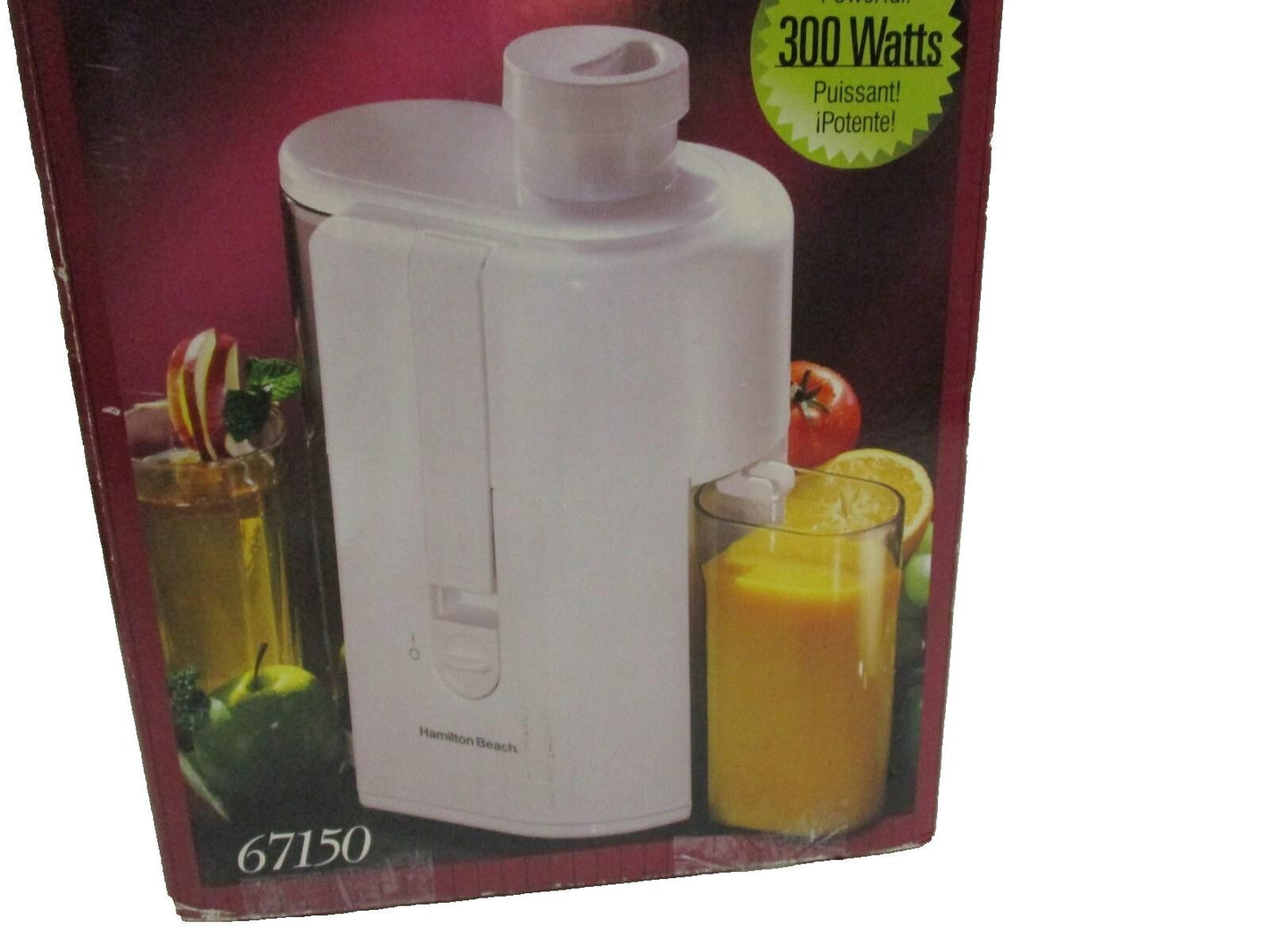 Vintage Hamilton Beach Juice Extractor Model 67150 Health Smart