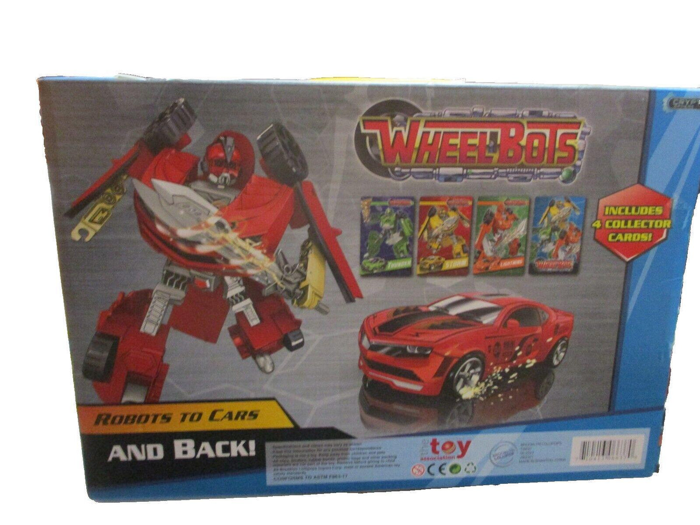 Transformer WheelBots 3 Packs Transforms from Robts to Cars Crypto Sphere