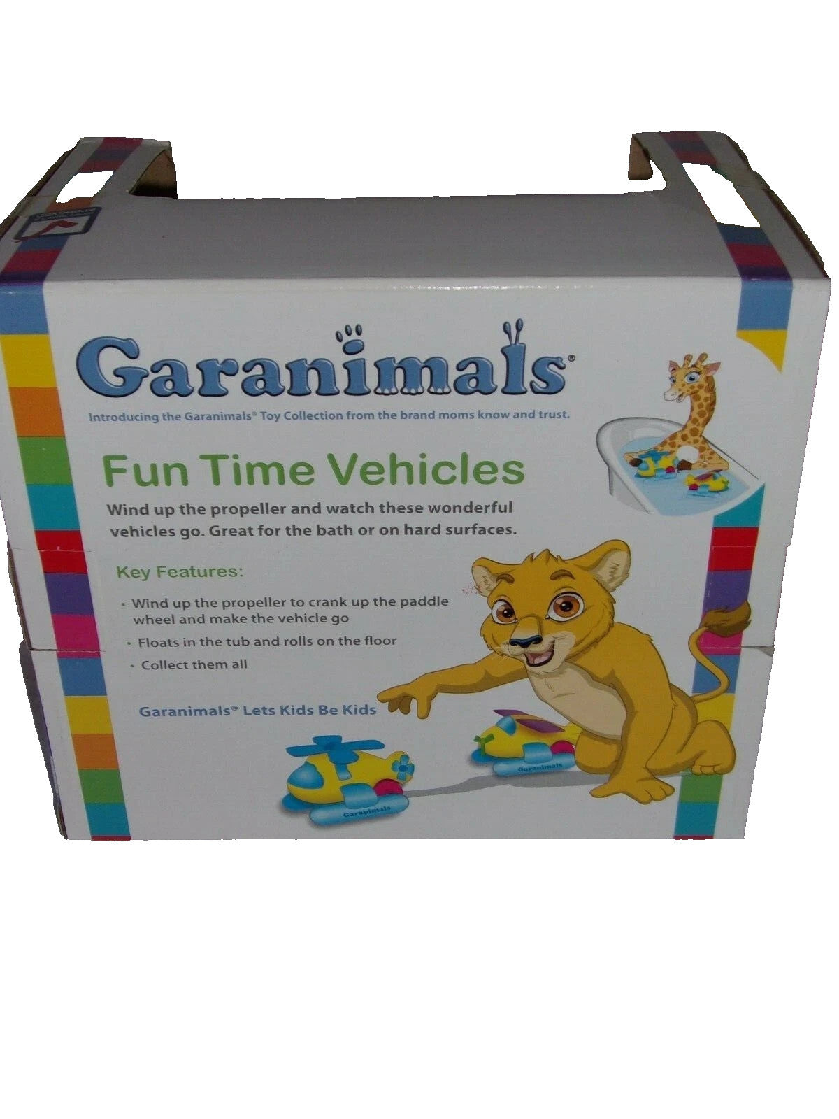 Garanimals Fun Time Vehicles Yellow Seaplane Wind up Bath Toy 1697