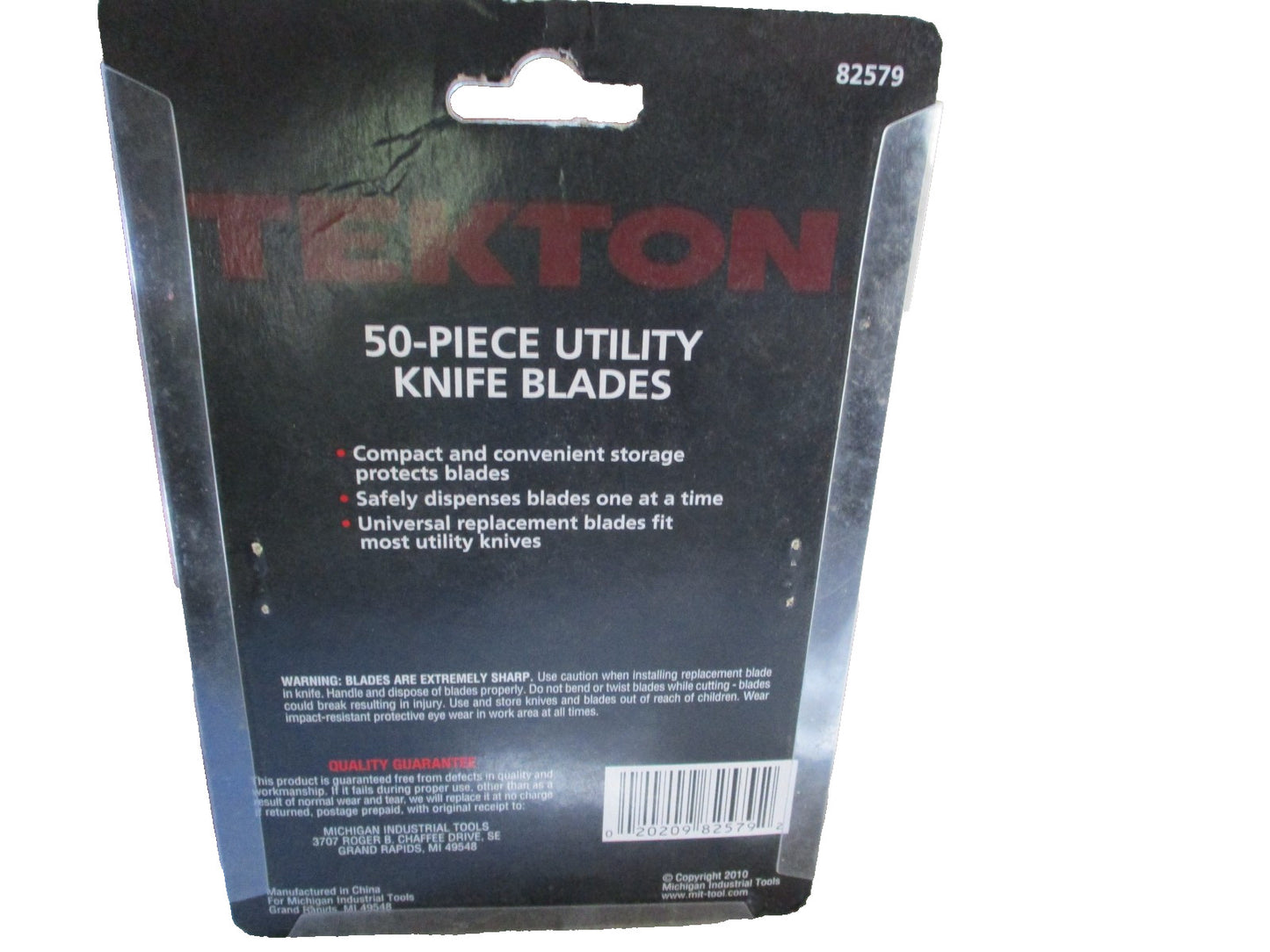 Tekton 50 Utility Knife Blades 0.5mm