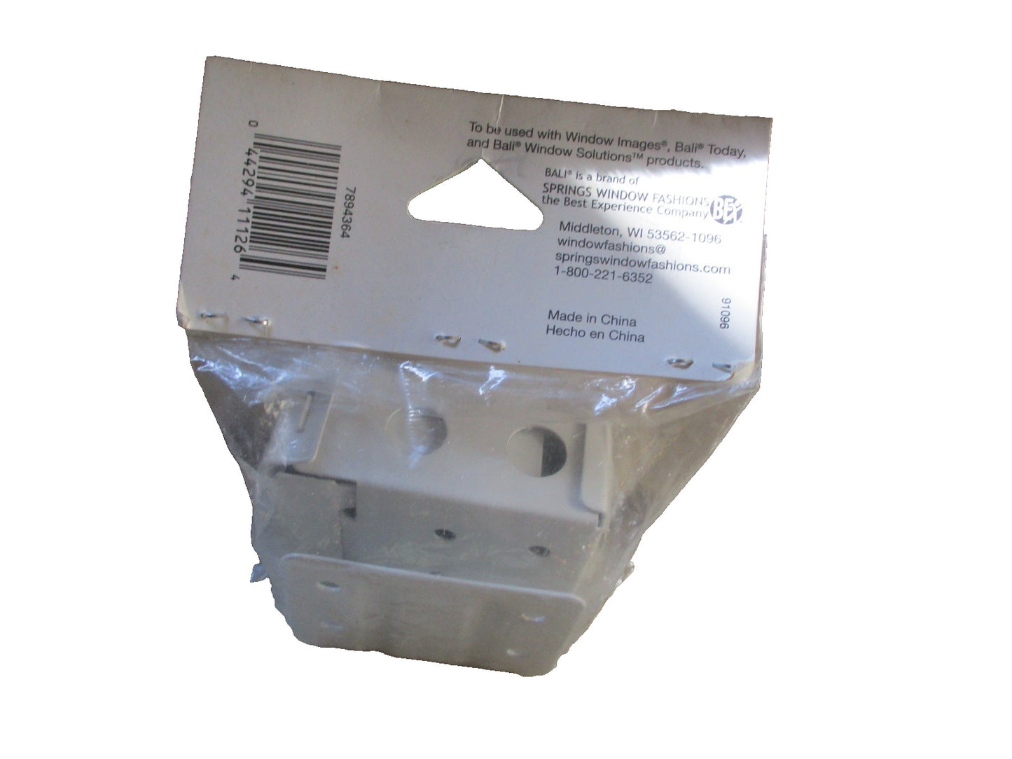 Bali Faux Window Solutions Wood Blind Replacement Brackets 1 Pair