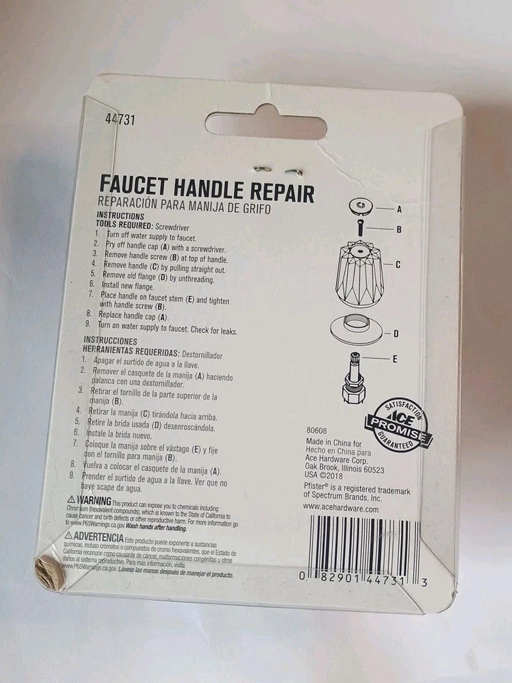 ACE Faucet Handle Repar Flange for Pfister Wide Spread Bathroom Faucet 44731