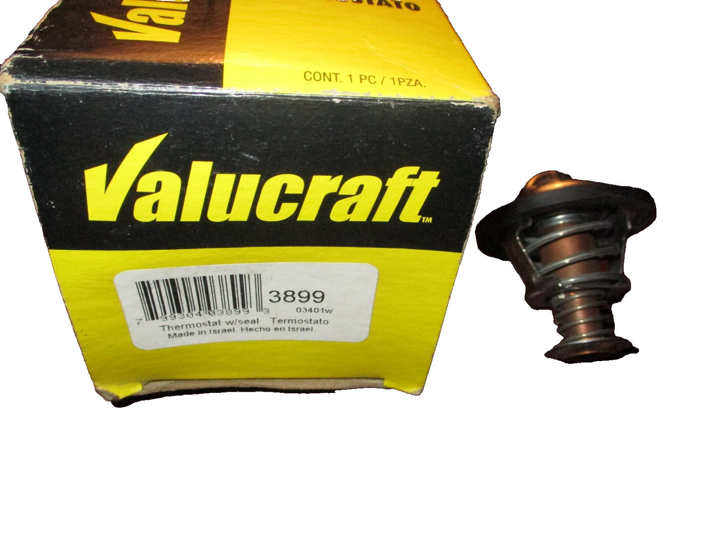 Valucraft 3899 Engine Motor Coolant Cooling System Thermostat