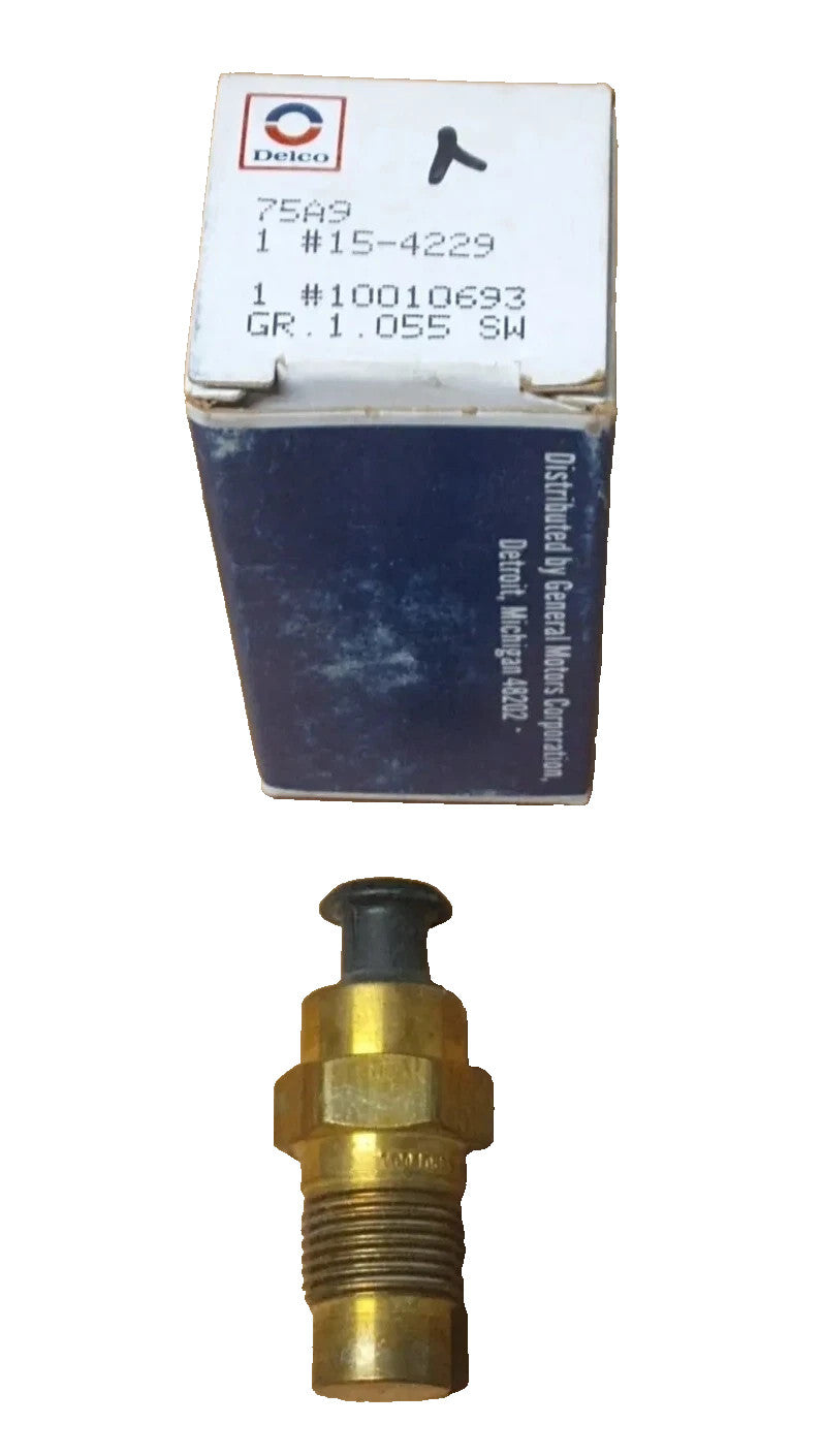 New Genuine Delco Cooling Fan Switch 15-4229 GM # 10010693