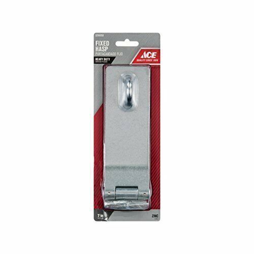 Ace Living Accents 5286950"Heavy-duty" Fixed Staple Safety Hasp 7" - Zinc