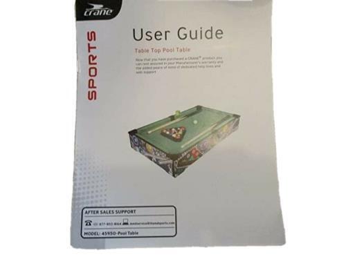 Sports 24" Inch Tabletop Pool Table with Ball Return