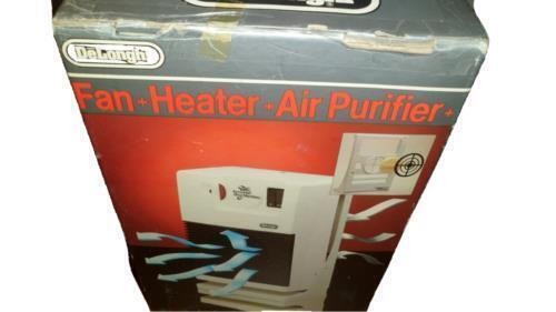 The Incredible Heat Machine Fan + Heater + Air Purifier New Old Stock Item