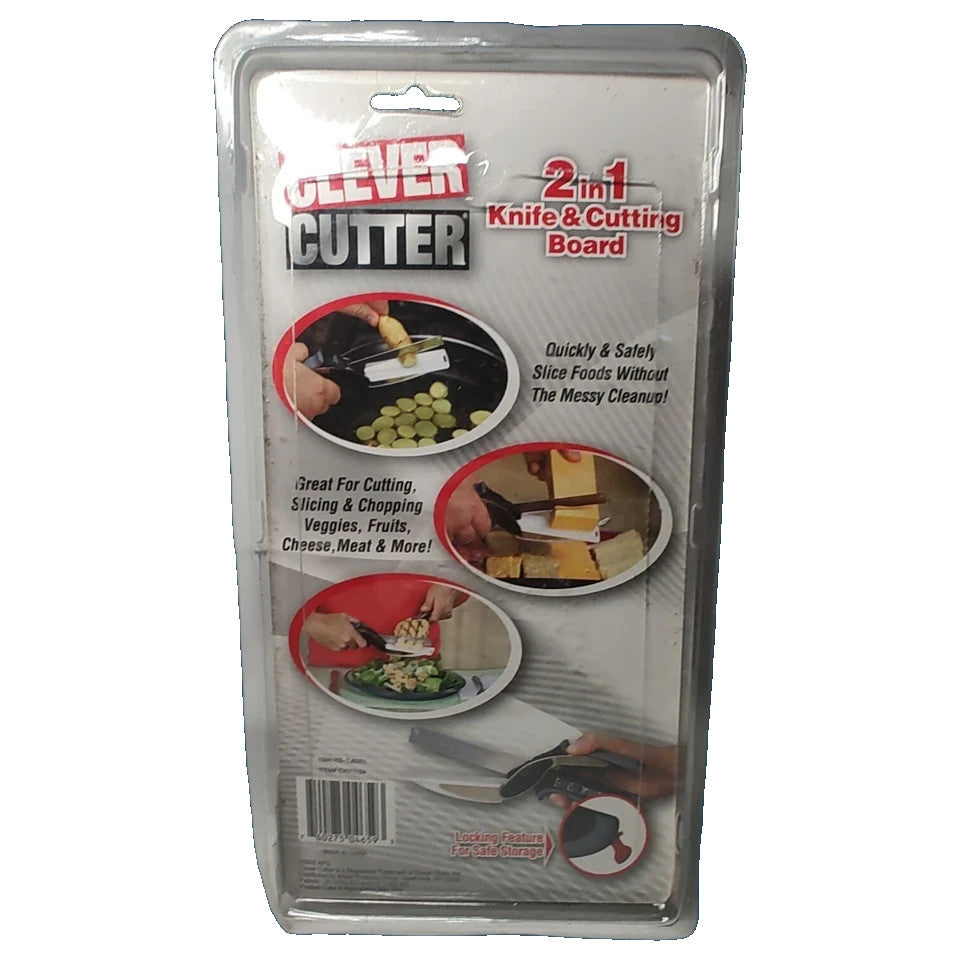 Clever Cutter 2 in 1 Knife and Cutting Board CV011124 As Seen On TV