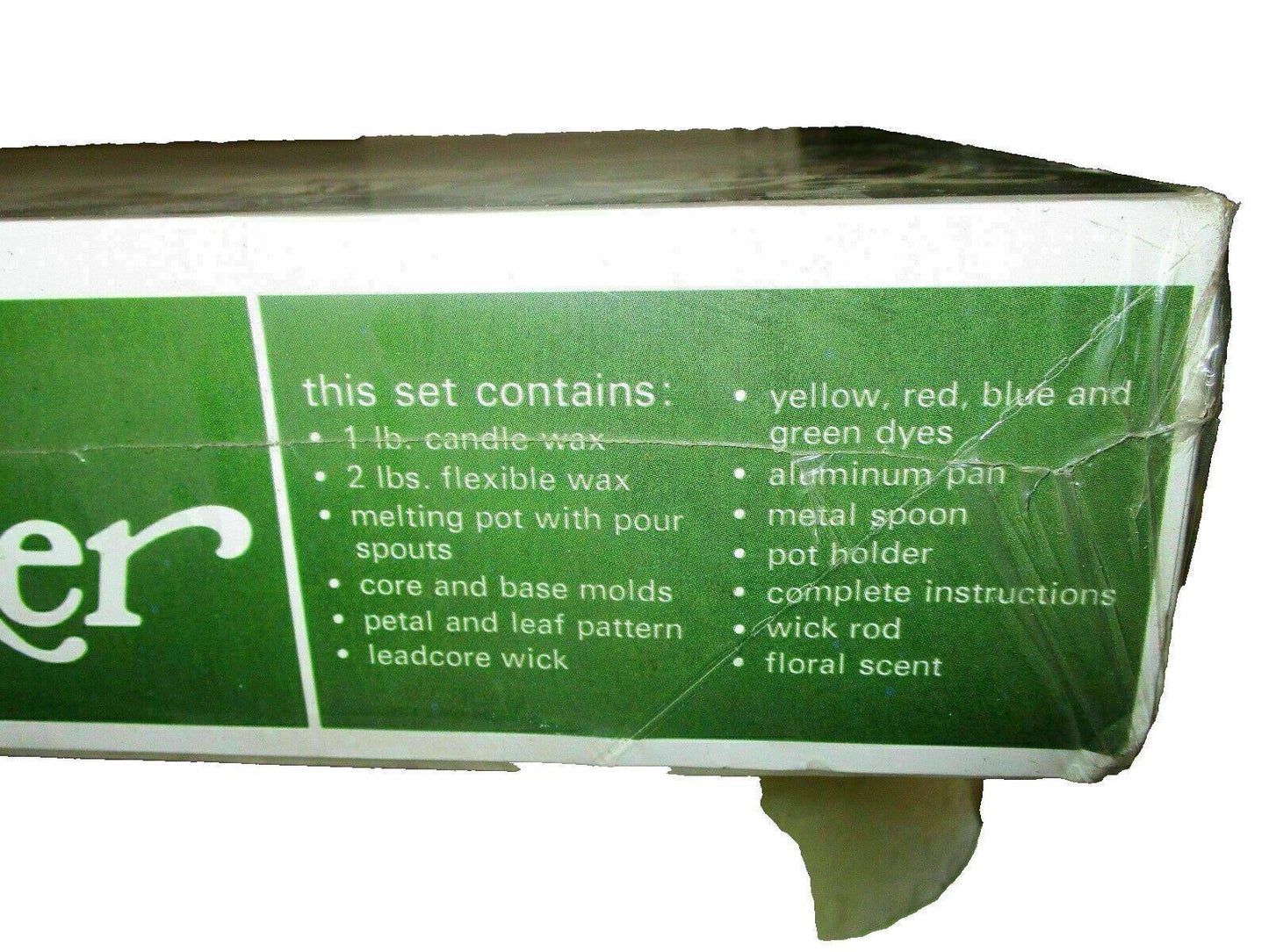 Skil-Craft Flower Candle Maker Floral Shapes (Rare)New old Stock