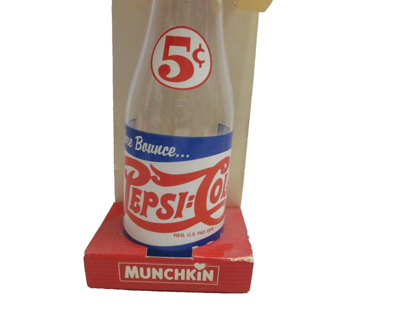 Pepsi Cola Munchin 6oz. Baby Bottle with Silicone Nipple 1994 New Old Stock