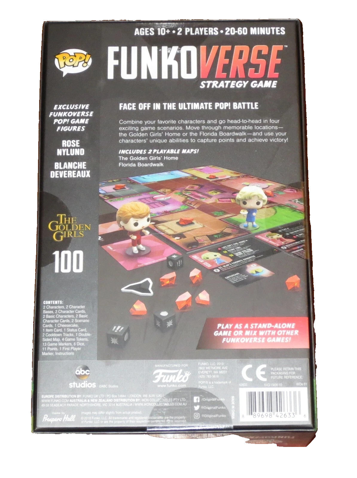Funko Pop FunkoVerse The Golden Girls Strategy Board Games