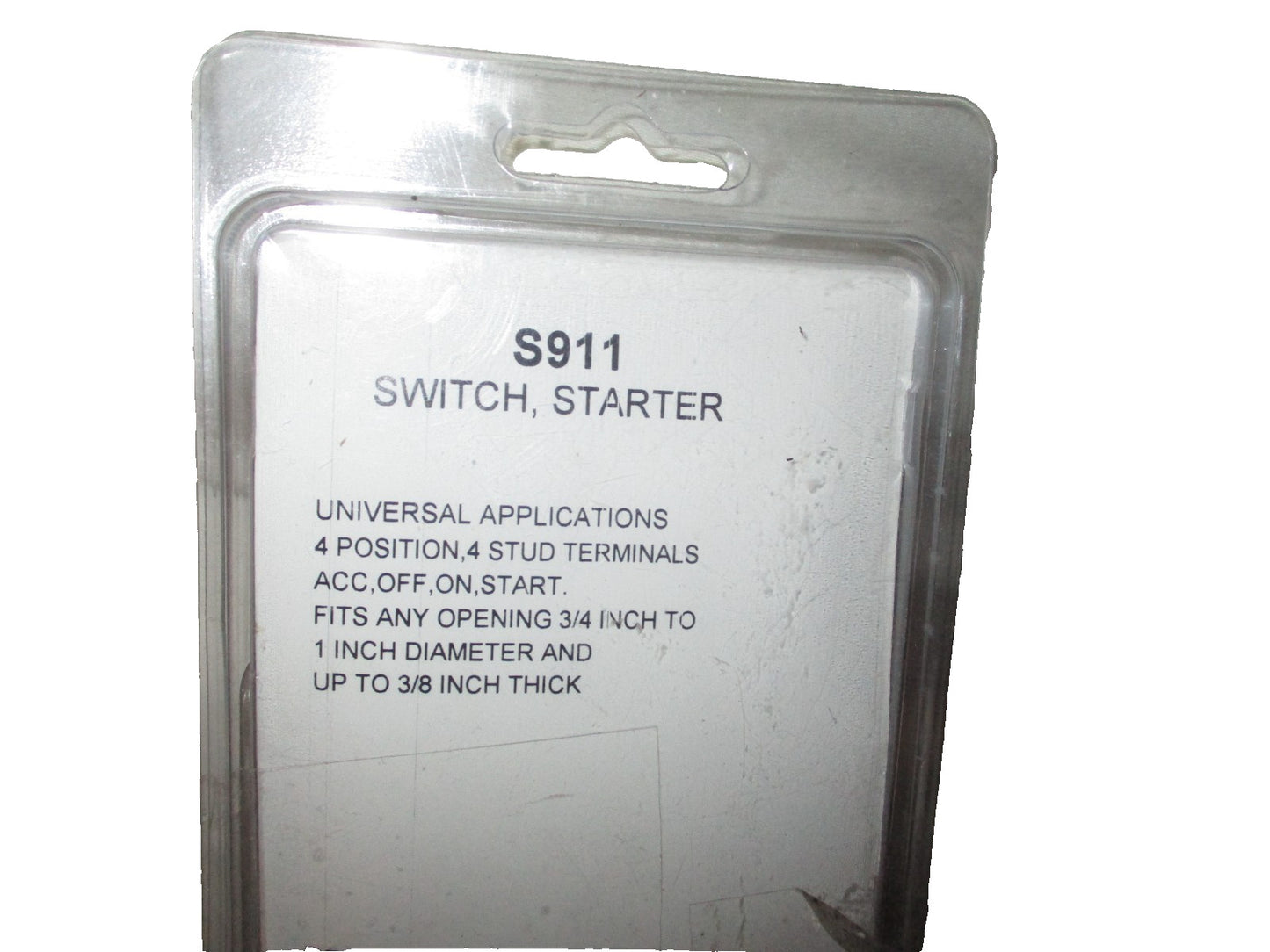 Universal Starter Switch S911 w/ 2 Keys Replacement Part