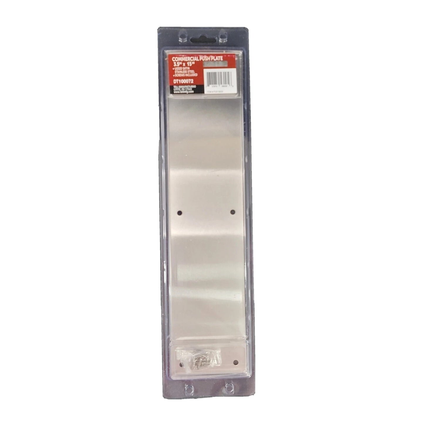 Tell DT100072 Commercial Push Plate, 3.5"x15"