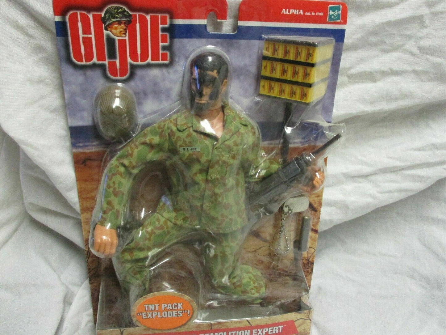 Vintage G.I. Joe Scouts and Raiders Demolition Expert 12" Figure with Accesories