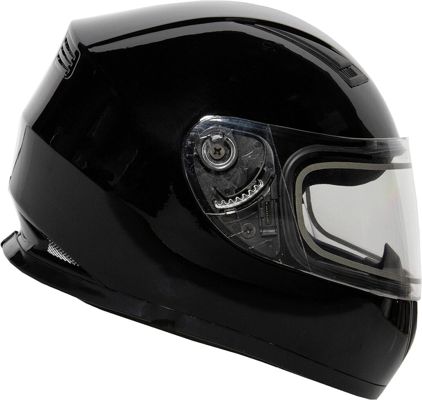 2024 Motorcycle Helmet Full Open Face Sun Shield Vintage Modular With Dual Lens