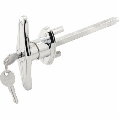 Prime-Line GD 52169 Keyed T-Handle, 5/16 in. x 4-5/8 in. Square Shaft, Diecast C