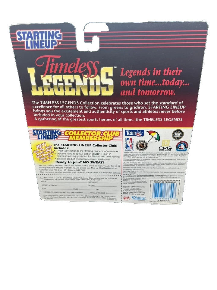 1995 Starting Lineup Timeless Legends ROCKY MARCIANO Boxing Figure