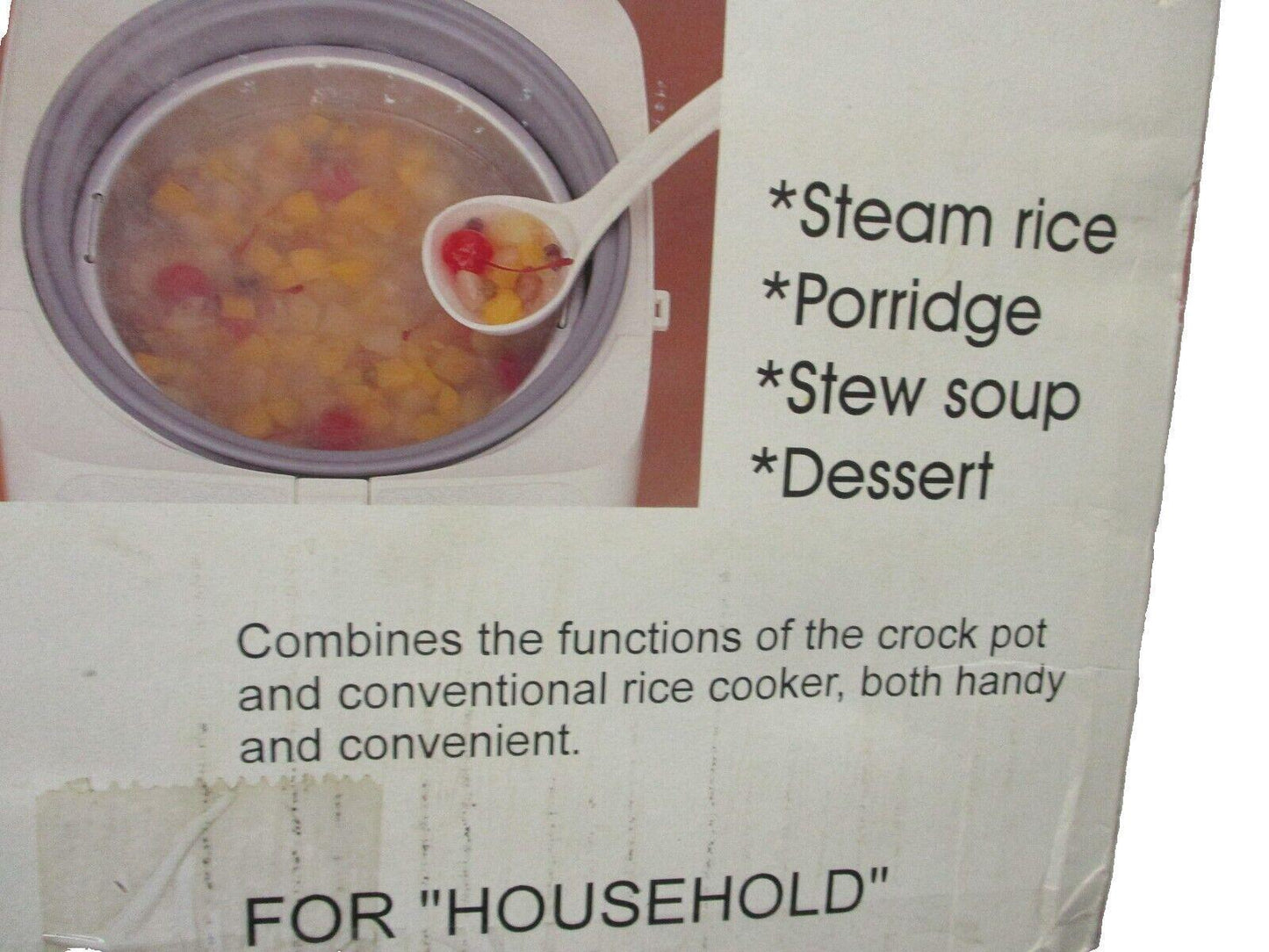 Sunpentown 10 Cup Rice Cooker Model Sc-1670 New Old Stock