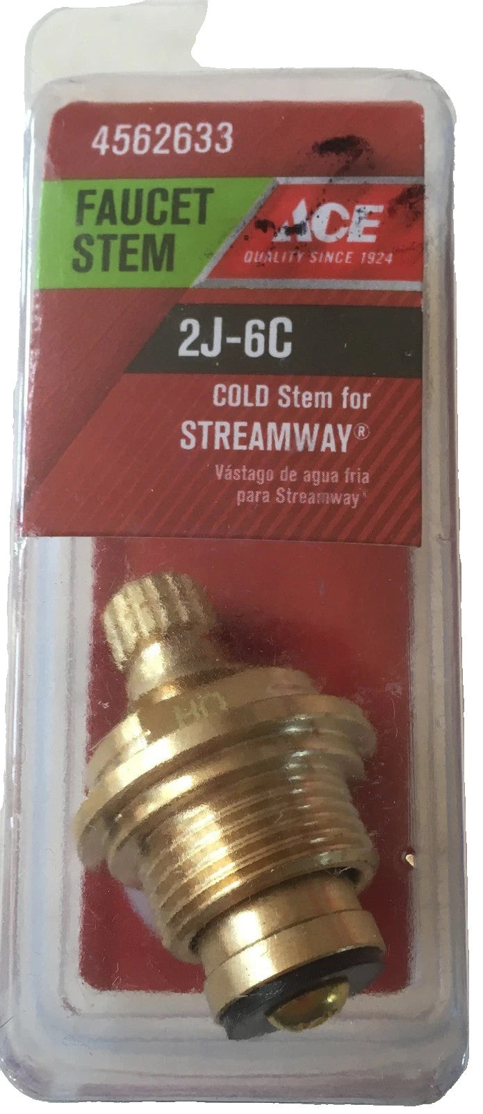 ACE #4562633 Faucet Cold Stem For STREAMWAY 2J-6C