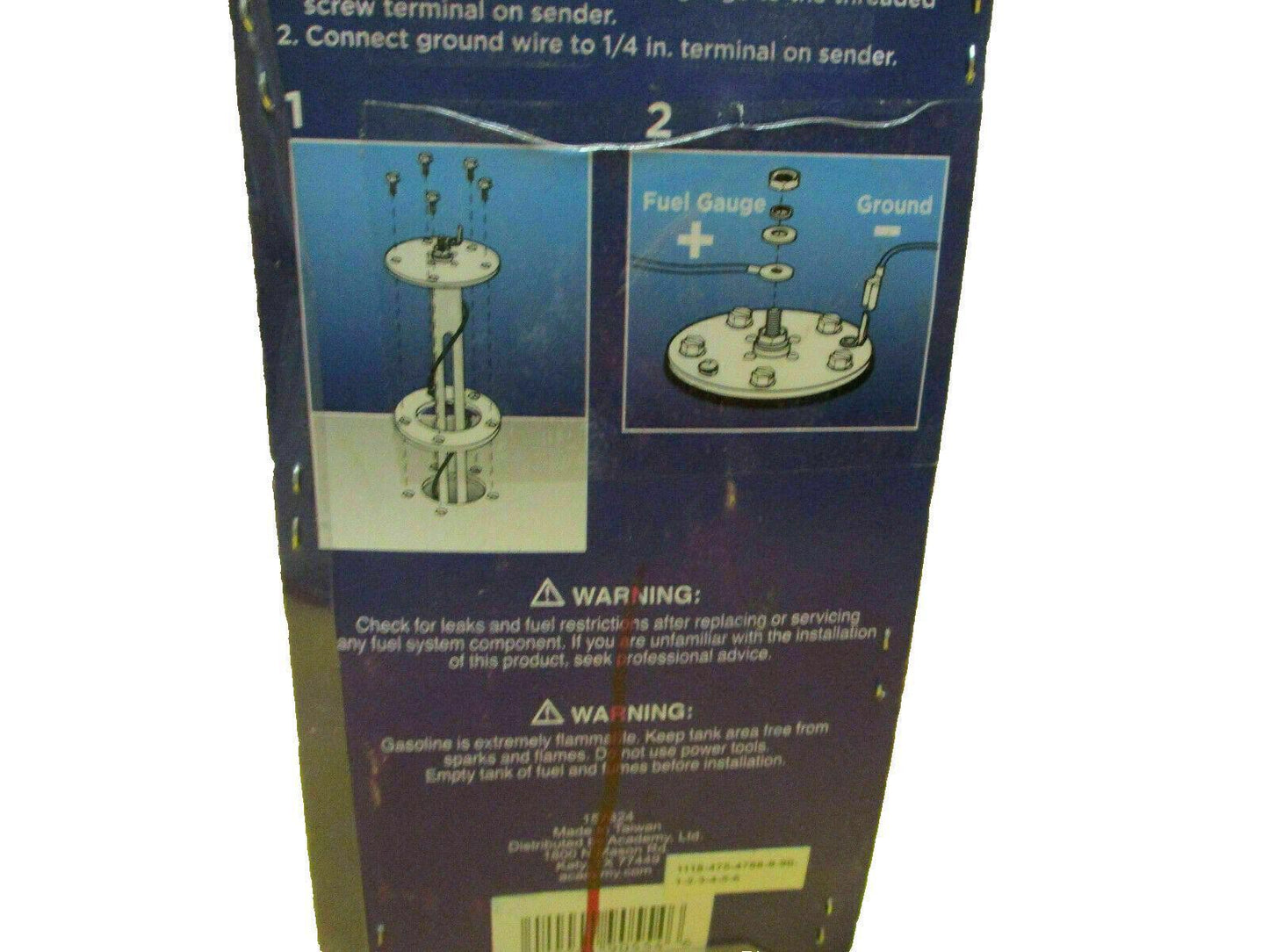 Marine Raider Universal Fuel Level Sending Unit Kit Tank Depth 6-24 N