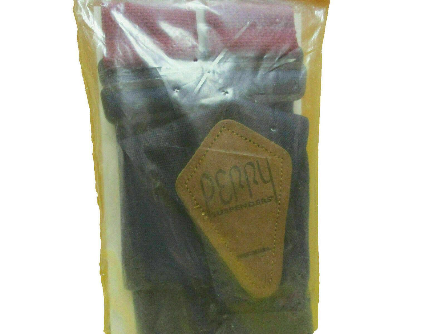 Perry Vintage Adjustable Oakley Brick Church Of The Brethern Suspenders Rare