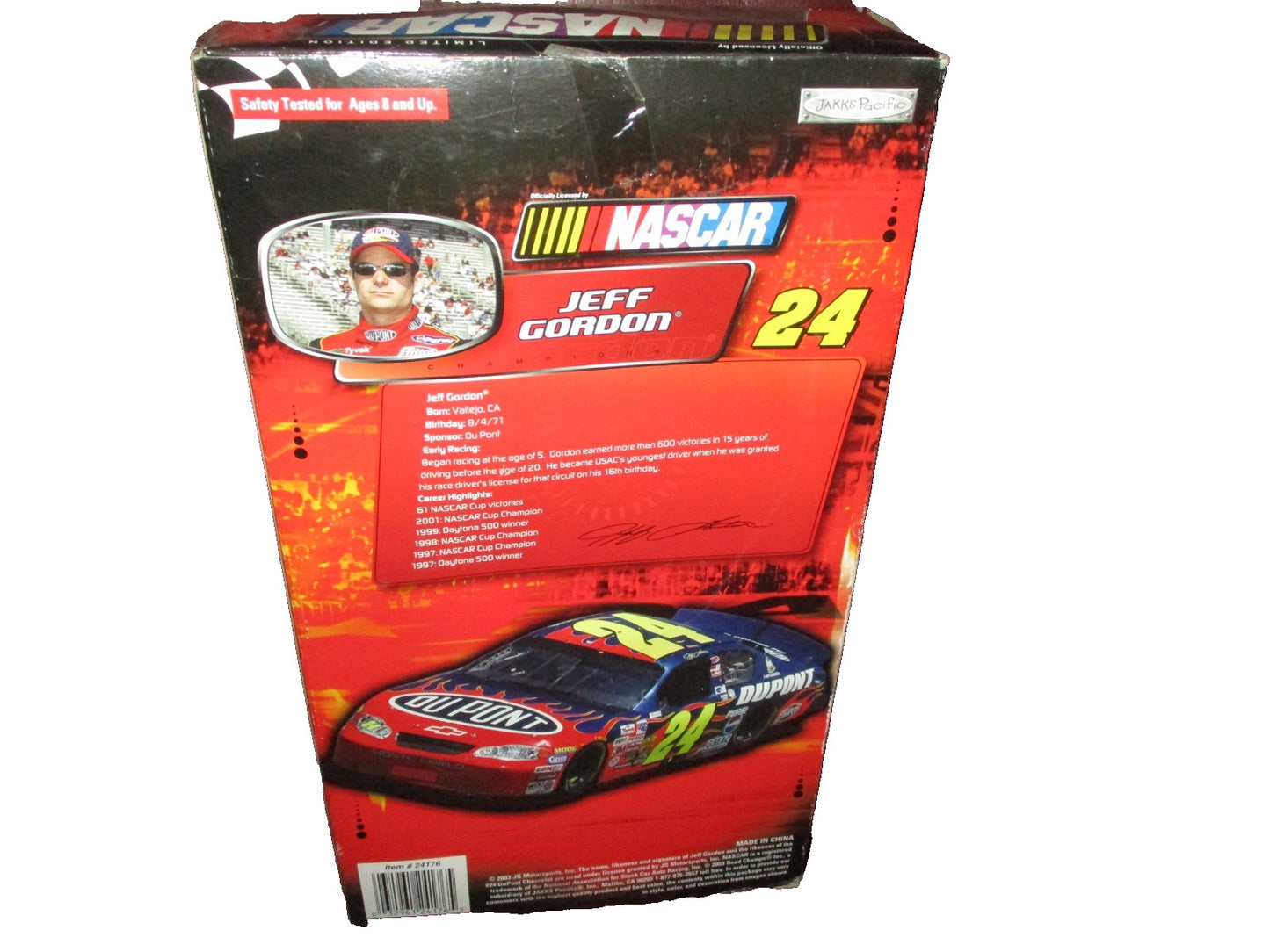 2003 Jeff Gordon Nascar Action Figure By JAKKS Pacific 24176