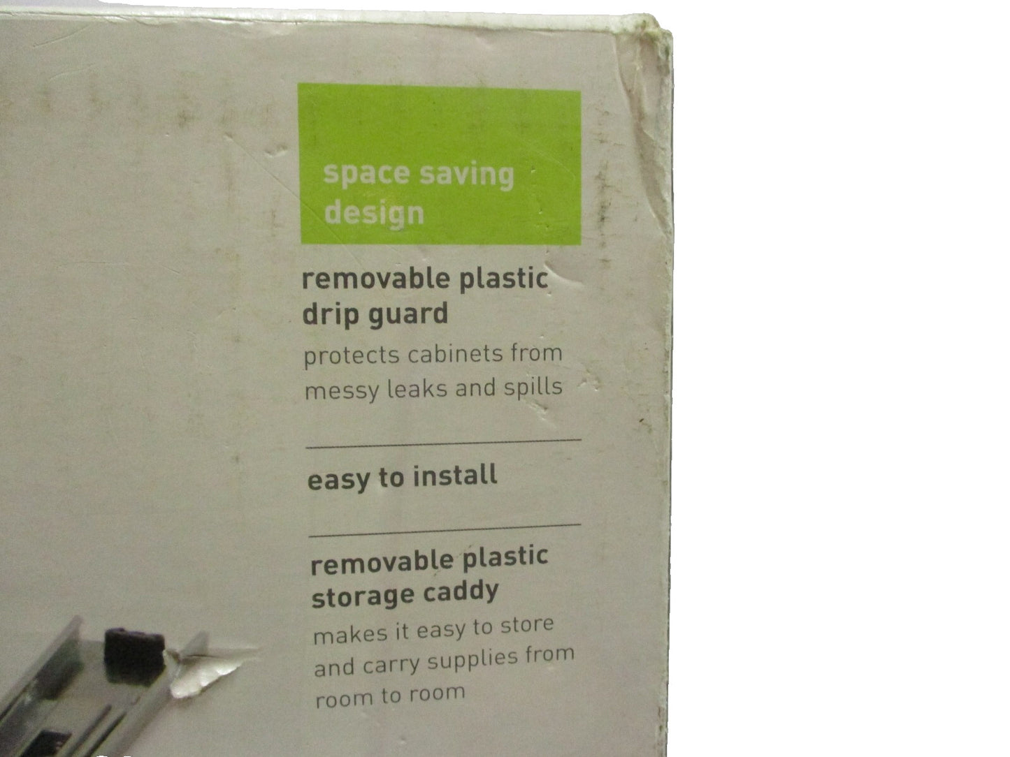 Simplehuman Chrome 14" Pull 0ut Cabinet Organizer Model KT-1048 Comercial Grade