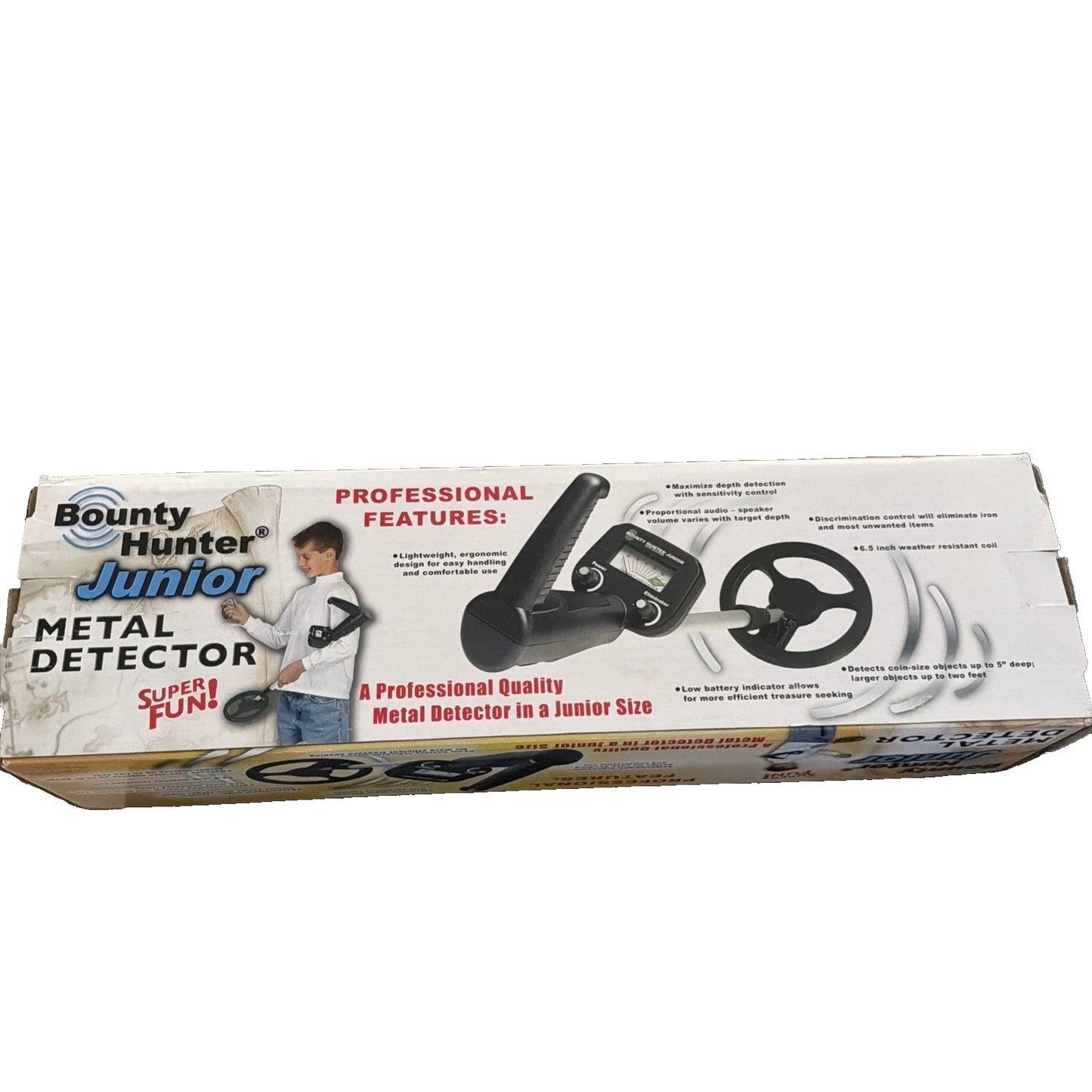 Bounty Hunter Professional Junior Size Lightweight Metal Detector