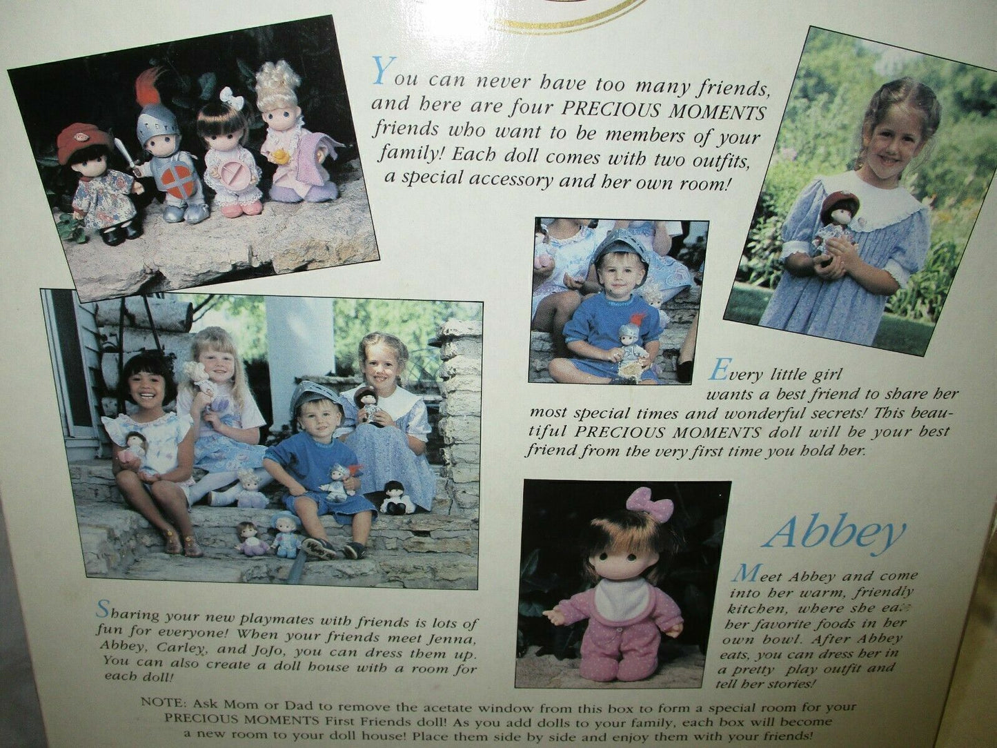 Precious Moments Abbey's Precious Little Kitchen New Old Stock