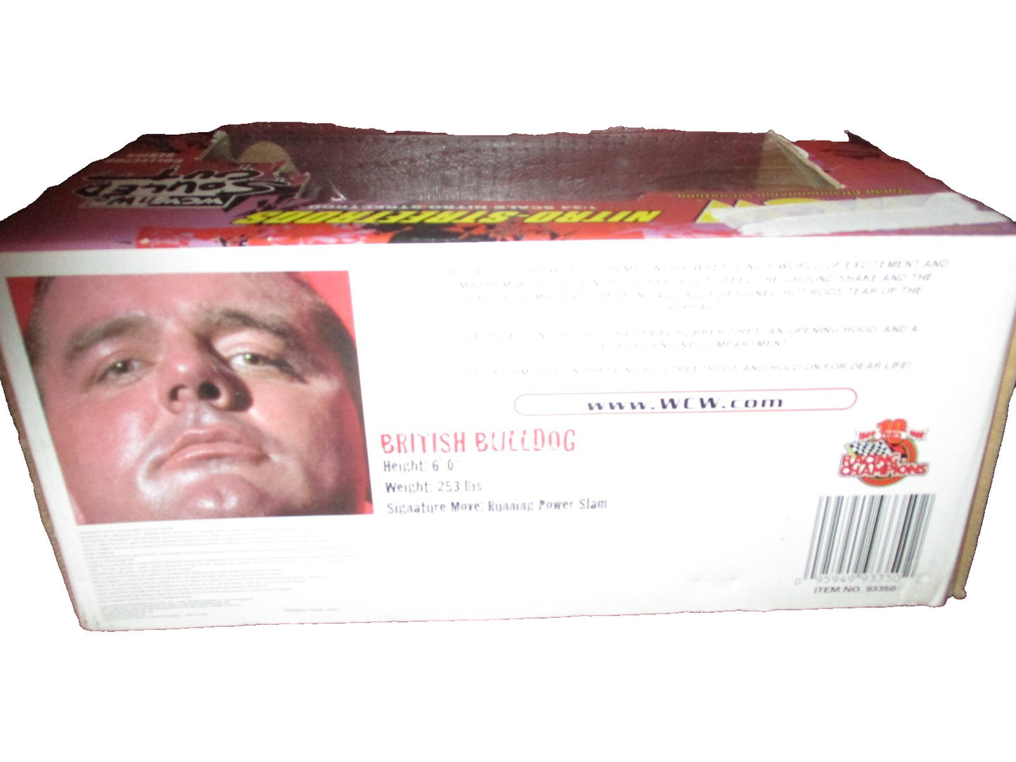 Racing Champions WCW/NWO British Bulldog 1/24 Scale Nitro-Streetrod