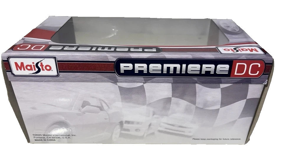 Maisto 1967 Ford Mustang GT Premiere DC Die Cast Car 1:24 Brand New