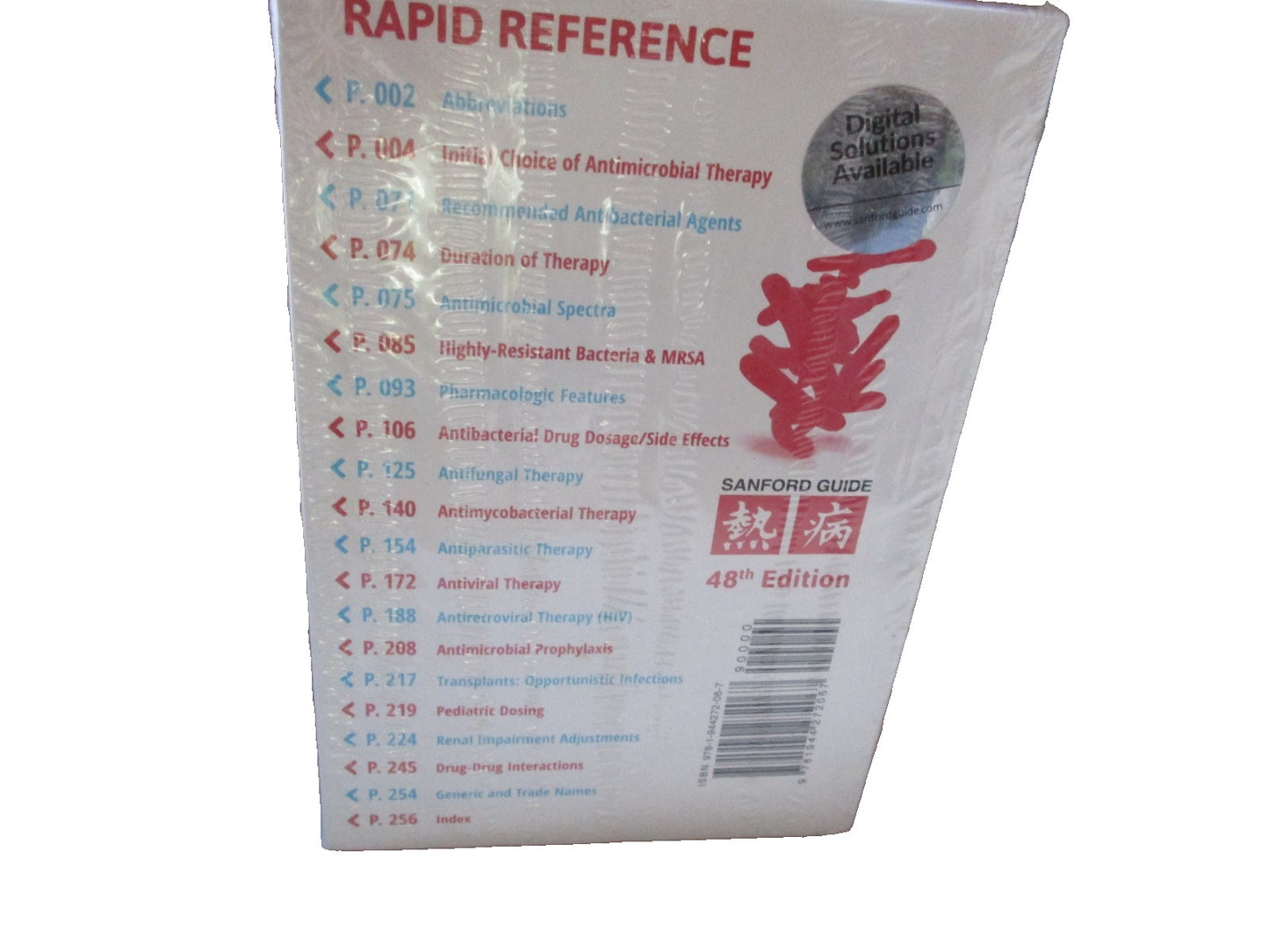 The Sanford Guide to Antimicrobial "48 Edition Therapy 2018