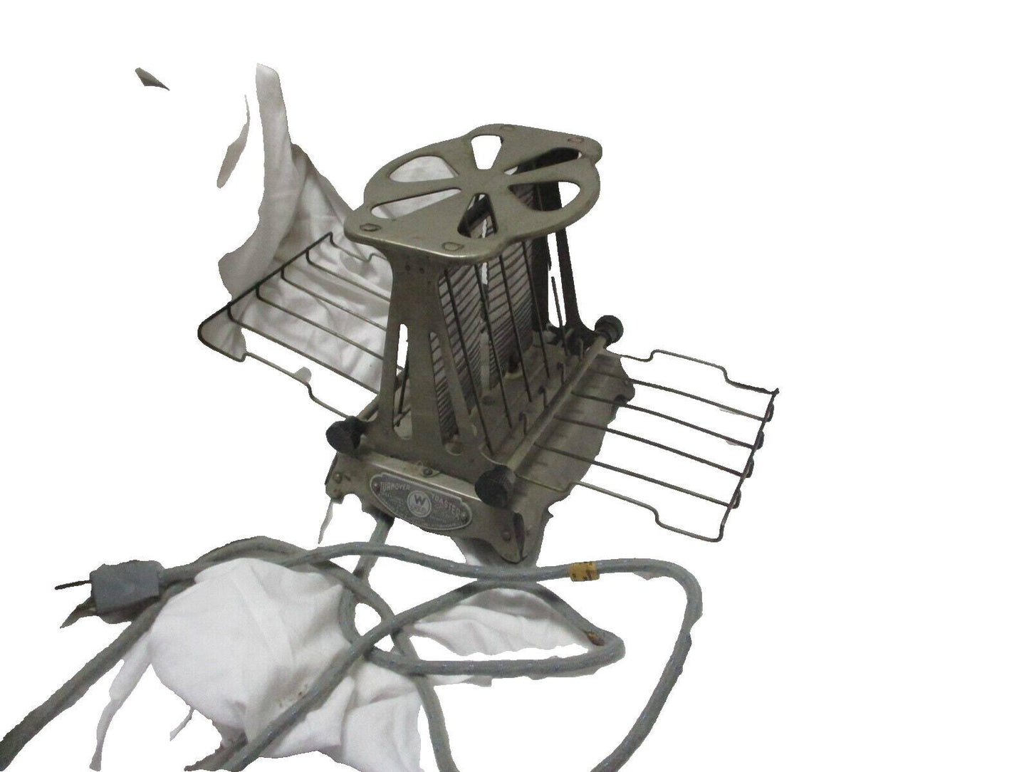 Vintage Westinghouse Vintage 1920s Turnover Toaster 550 Watts 120 Volt Style