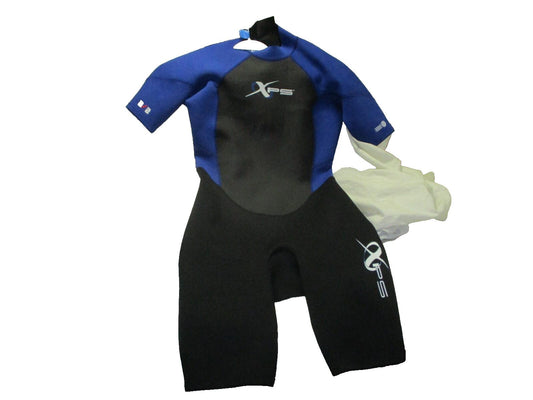 XPS Bass Pro Aqualite Flex Wetsuit Neoprene Short Sleeve Size 3XL Young Mens