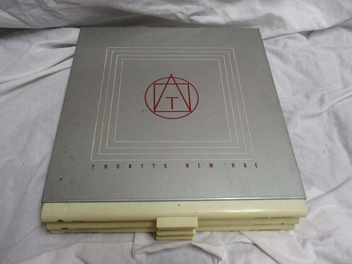 1950's Trubyte New Hue 3 Tray Case Dentist Teeth Mold Sample Guides