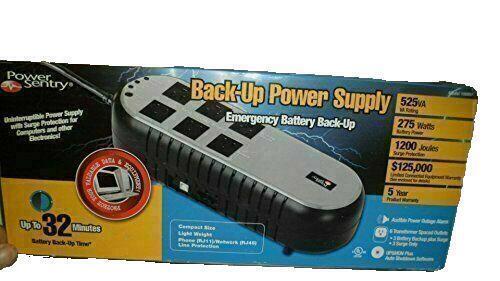 Back Up Power Supply Emergency Battery Back Up 275 Watt Internet Ready