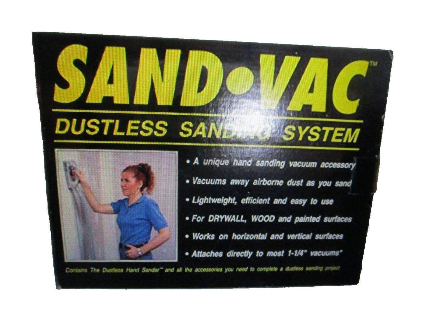 Ed's Variety Store Vintage Sand Vac Dustless Sanding System