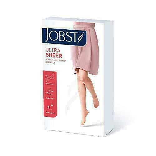 Bsn Med/-Beiersdorf/Jobst Ultrasheer Knee-Highs, Natural-Beige Pair, 15-2 mmHg,