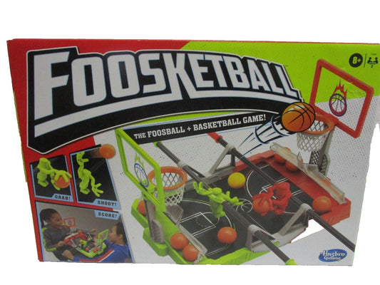 Foosketball Foosball & Basketball Interactive Shoot Score Tabletop Game Hasbro