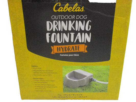 Cabela’s Outdoor Dog Drinking Fountain Hydrate