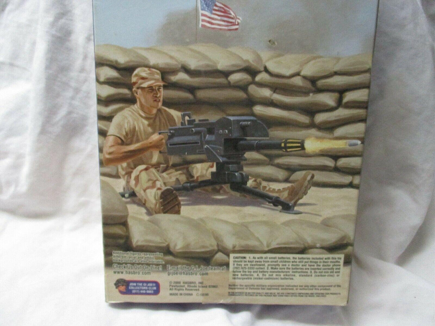 Vintage G.I. Joe Electronic 40MM Grenade Machine Gunner