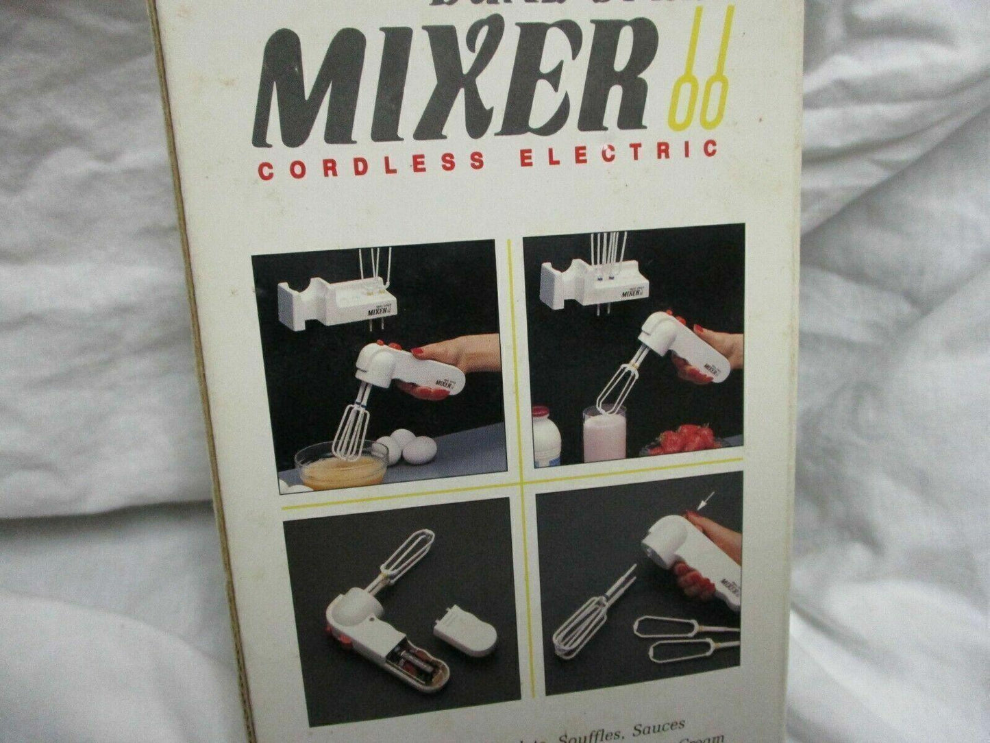 Ed's Variety Store Cordless Dual Speed Mixer