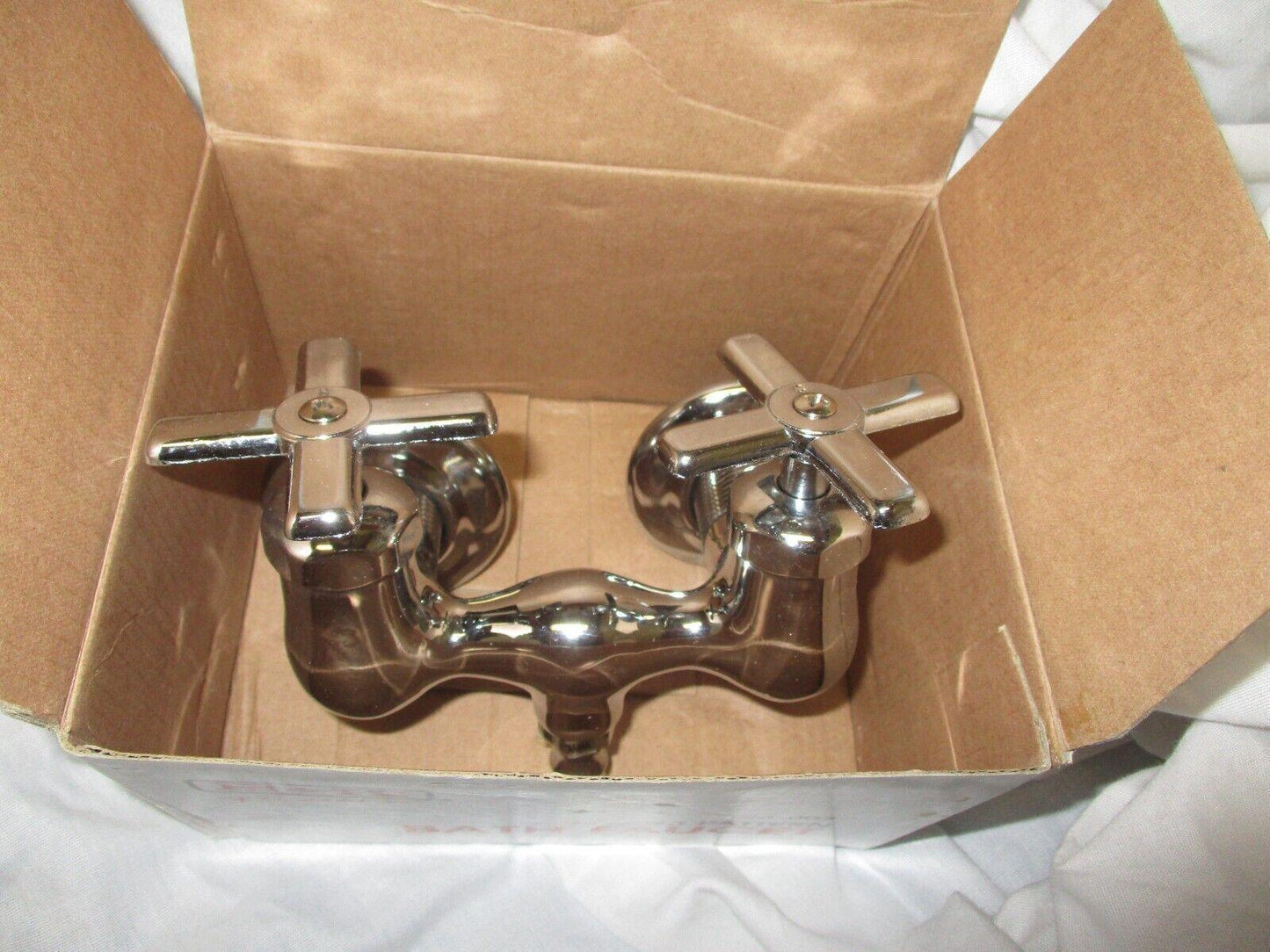 B&k 123-003 Cp Bath Faucet 3/4" Male Bathcock