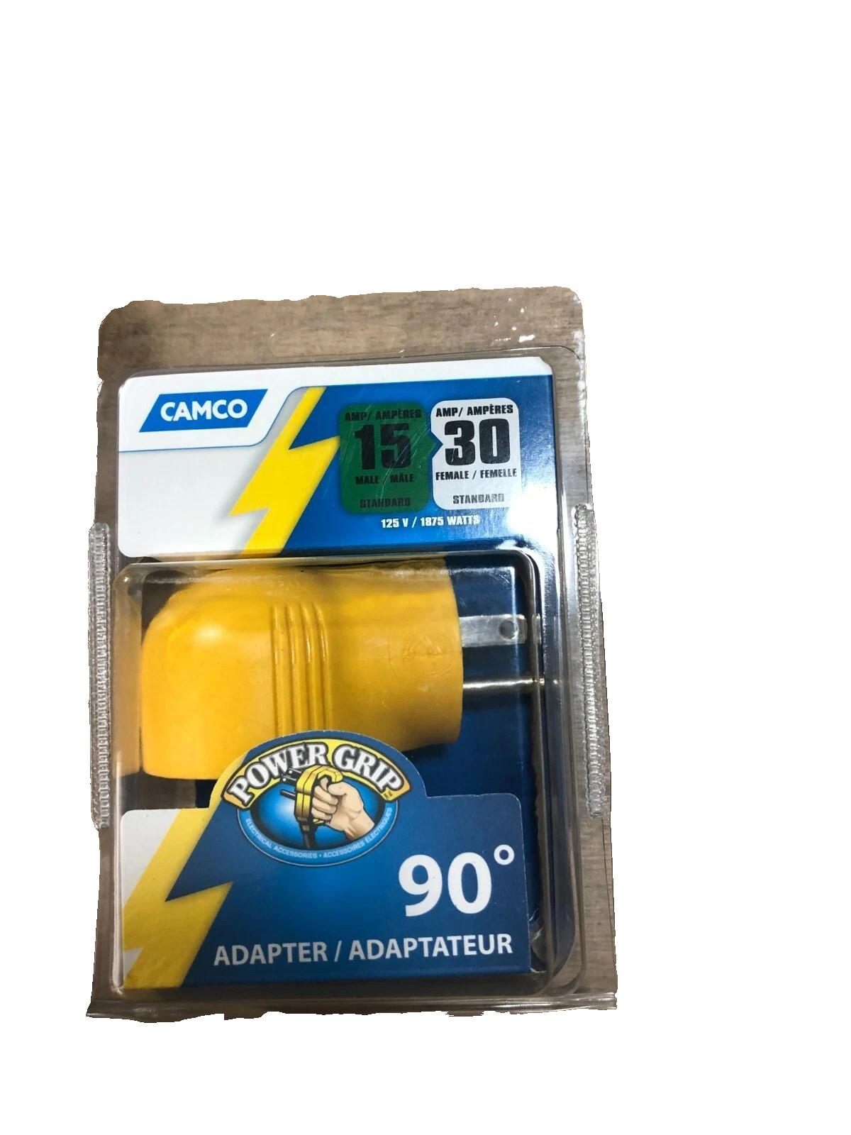 Camco 55325 Power Grip Power Cord Adapter